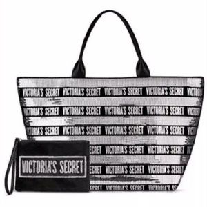 Victoria's Secret Sequin tote